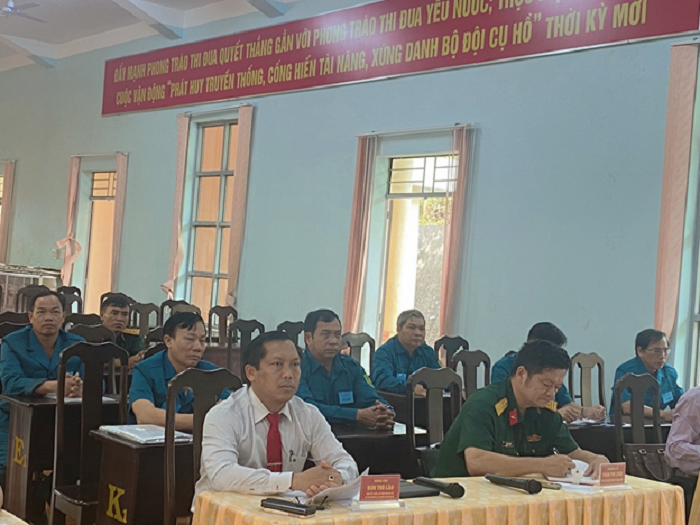 Khai mạc hội thi Bí thư chi bộ quân sự xã, thị trấn giỏi năm 2023